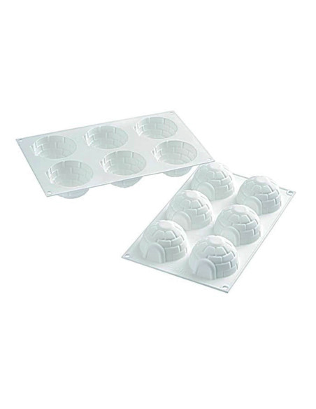 Silikoneform professionel Silikomart Silicon Flex 6 igloer