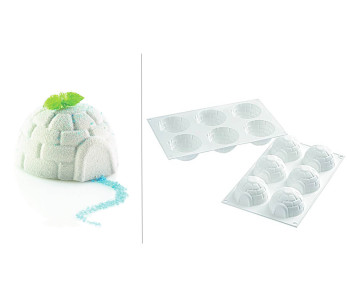 Molde silicona profesional Silikomart Silicon Flex 6 iglús
