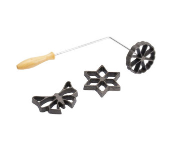 Kit di stampi per cialde Westmark a 3 motivi