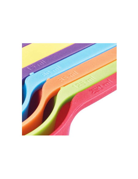 Set van 6 Westmark Matroschka maatlepels