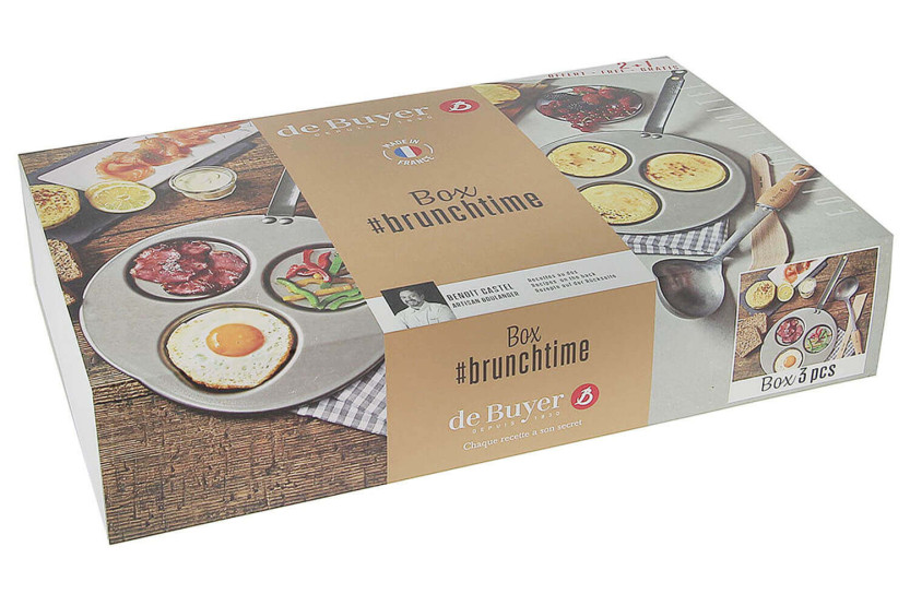 De Buyer Brunchtime Set da 3 pezzi per il brunch