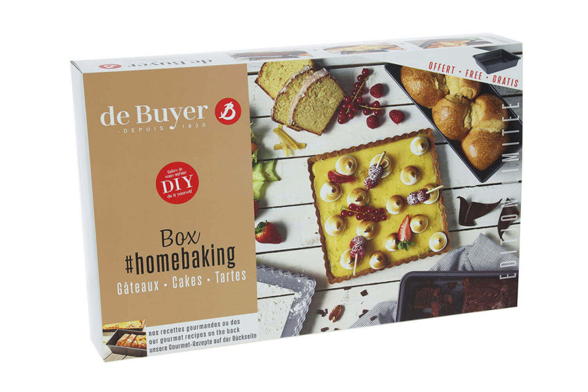 Conjunto de 3 peças para tartes De Buyer Homebaking