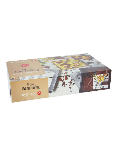 Juego de tartas de 3 piezas De Buyer Homebaking
