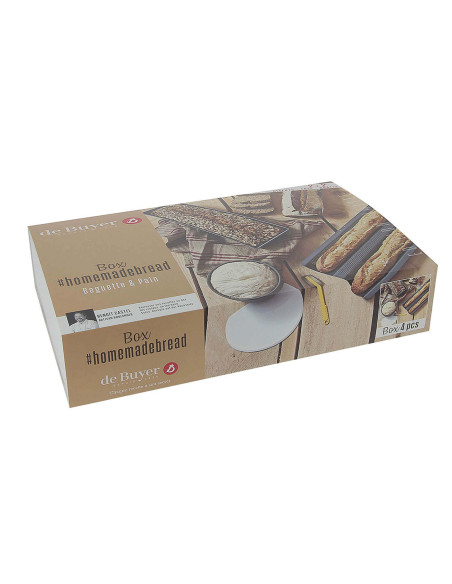Coffret pain maison De Buyer Hjemmebrød 4 pièces