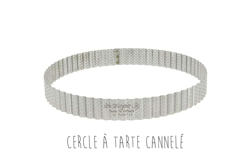Kit 4 pezzi per crostate De Buyer Homebaking