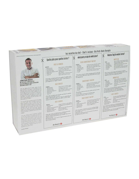 Kit 4 pezzi per crostate De Buyer Homebaking