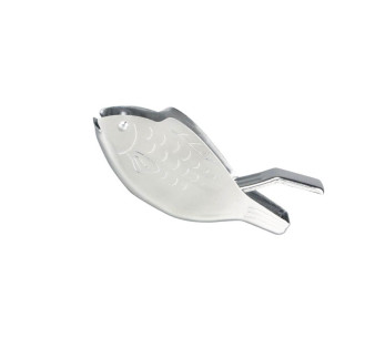 Exprimidor de limones de pescado individual de acero inoxidable