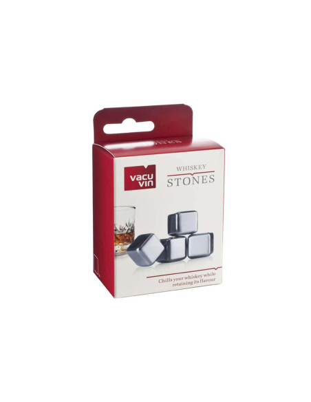 Set van 4 Vacu Vin whiskystenen