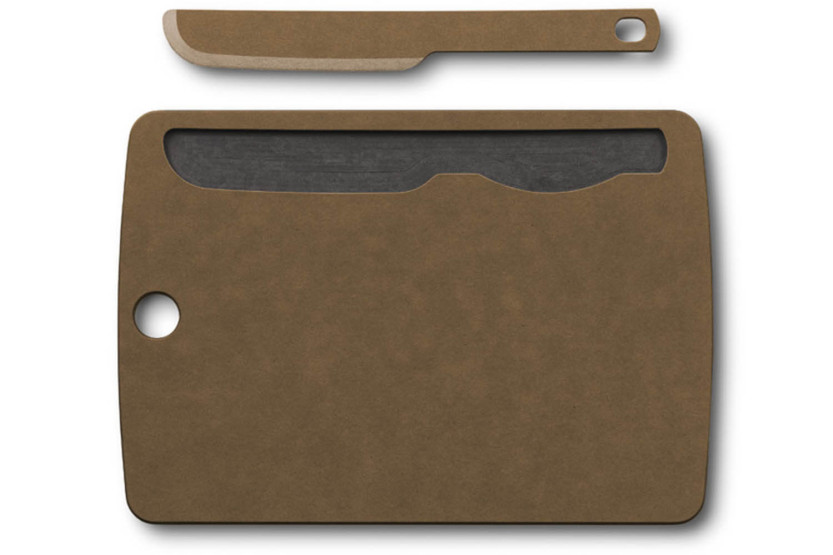 Espalhador de fibras de papel Victorinox Epicurean + Faca para barrar integrado