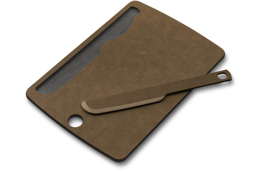 Espalhador de fibras de papel Victorinox Epicurean + Faca para barrar integrado