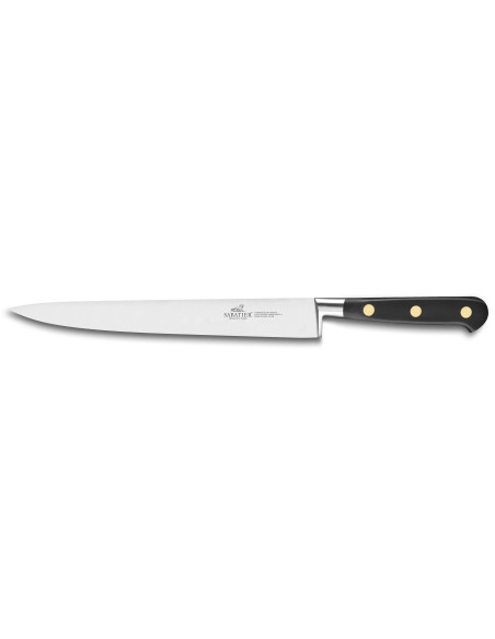 Ideal SABATIER Skivkniv kniv 100% rostfritt stål smidda mässingsnitar 25cm blad
