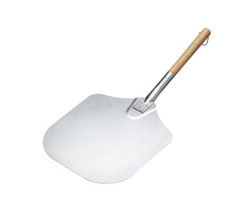 Peeling para pizzas Kitchen Craft 65x30,5cm metal e cabo de madeira