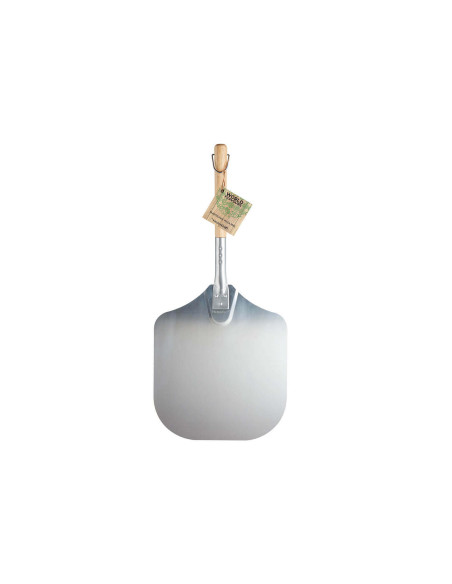 Peeling para pizzas Kitchen Craft 65x30,5cm metal e cabo de madeira