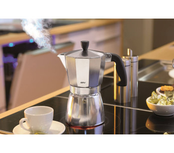 Gefu Lucino italiensk kaffetrakter i aluminium 2