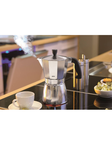 Gefu Lucino italiensk kaffetrakter i aluminium