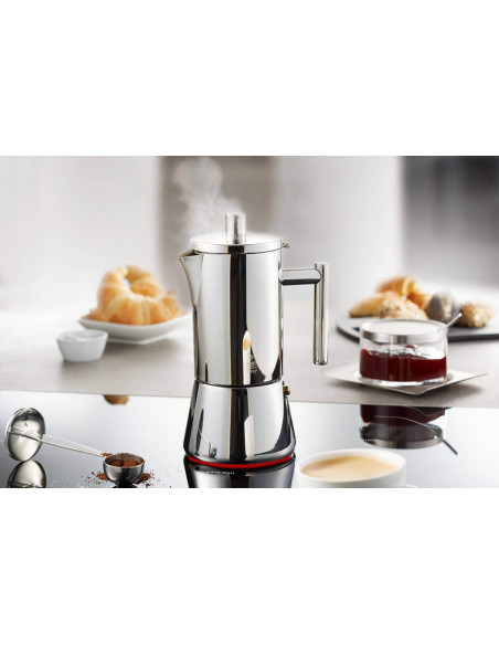 Gefu Nando, moderna caffettiera italiana universale in acciaio inox