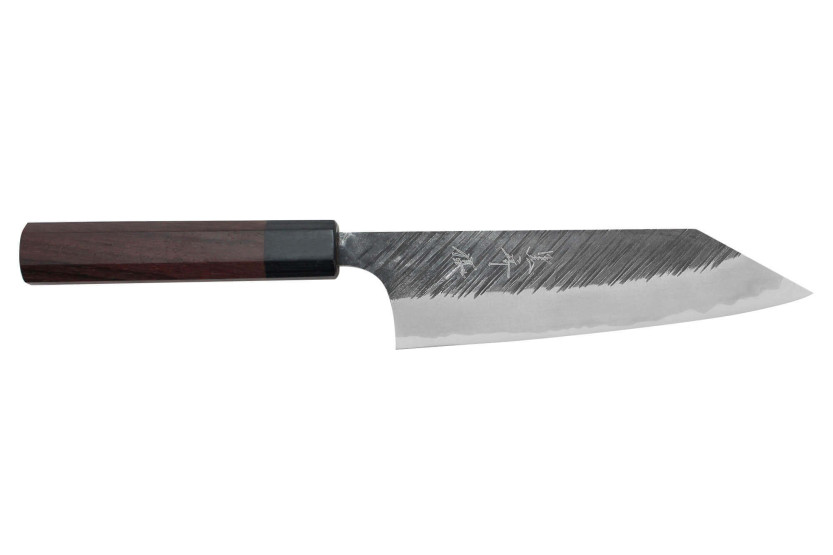 Japanisches handgefertigtes Bunka-Messer Yu Kurosaki Fujin Black 17cm