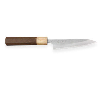 Yoshimi Kato AS Nashiji 12 cm håndlavet japansk universalkniv