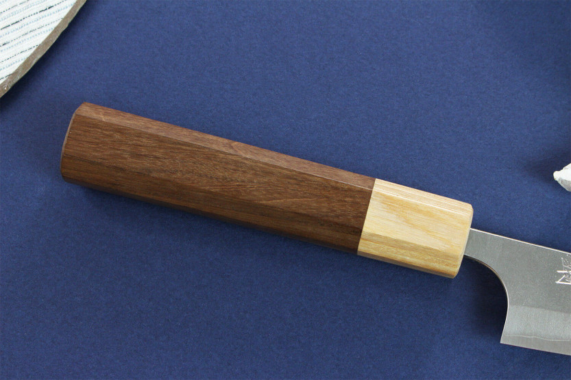 Japanisches handgefertigtes Universalmesser Yoshimi Kato AS Nashiji 12cm