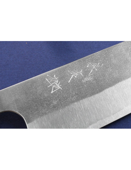 Håndlaget japansk santokukokniv Yoshimi Kato AS Nashiji 17 cm