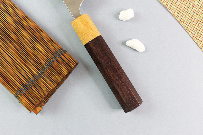Yoshimi Kato AS Nashiji 13,5 cm håndlaget japansk ko-bunka-kniv