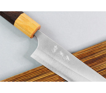 Yoshimi Kato AS Nashiji 13,5 cm håndlaget japansk ko-bunka-kniv 2