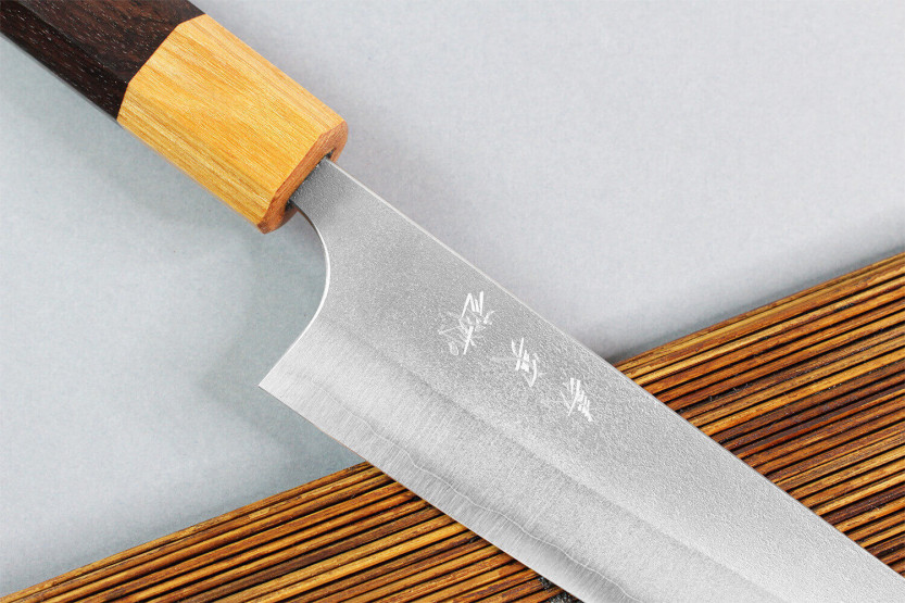 Yoshimi Kato AS Nashiji 13,5 cm håndlaget japansk ko-bunka-kniv