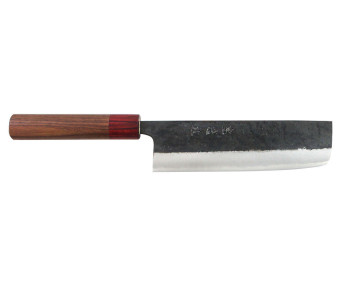 faca nakiri japonês artesanal Wusaki Yuzo BS2 17cm