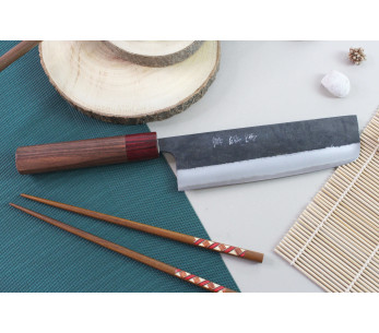 nakiri mes japonais artisanaal Wusaki Yuzo BS2 17cm 2