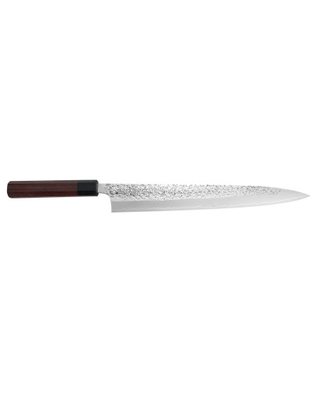 Yu Kurosaki Shizuku 30 cm hamret japansk sujihikikniv i SG2-stål