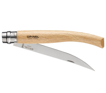 Opinel Effilé n°12 veitsi 12cm pyörivä terä pyökkipuinen kahva 2