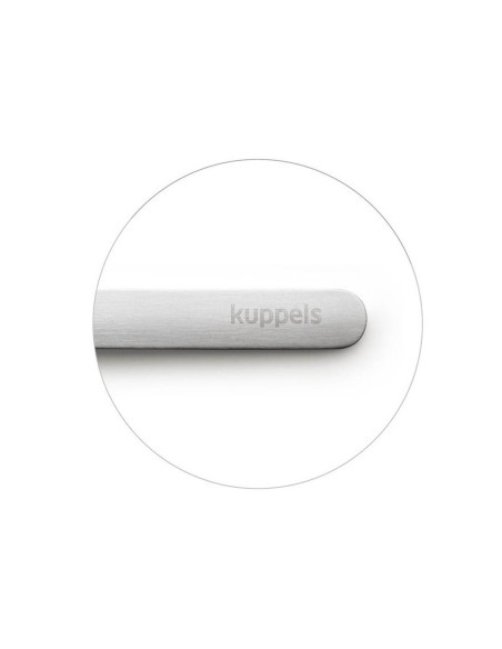 4 ruostumattomasta teräksestä valmistettua ruokailuvälinesarjaa 18/0 Kuppels Set 2 Go + säilytyslaukku