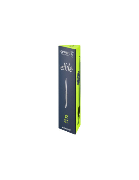 Faca opinel Effilé n°12 Lâmina rotativa de 12 cm Cabo em faia
