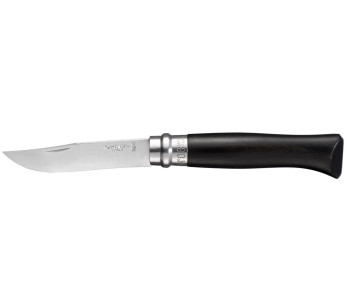 Coltello di lusso Opinel N°08 con manico in ebano e lama in acciaio inossidabile 2