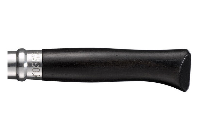 Opinel Luxury Knife N°08 Ebony håndtak og blad i rustfritt stål