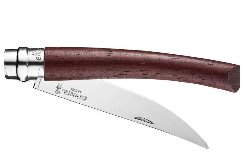 Opinel Effilé n°10 veitsi 10cm pyörivä terä padouk kahva