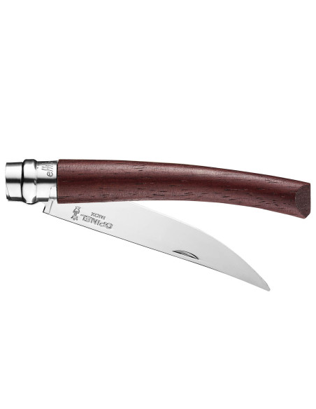 Effilé n°10 coltello opinel 10cm lama rotante manico padouk