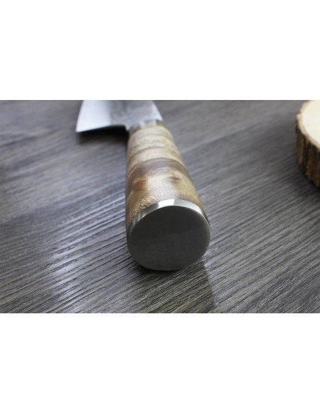 Takeshi Saji R2 Tsuchime 24cm japansk smidd kockkniv