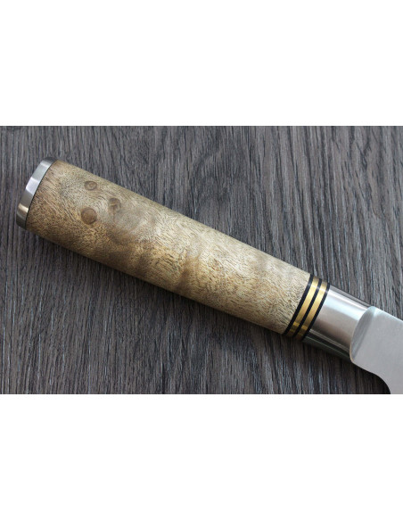 Takeshi Saji R2 Tsuchime 24cm Japanese forged chef ' s knife