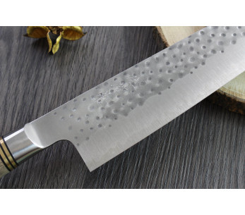 Takeshi Saji R2 Tsuchime 24cm japansk smidd kockkniv 2