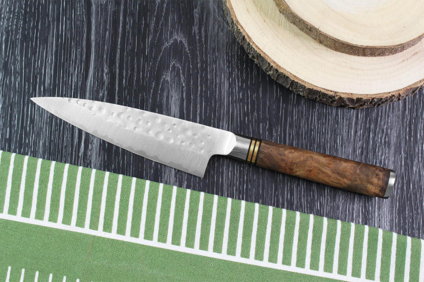 Takeshi Saji R2 Tsuchime 13 cm coltello universale forgiato a mano in Giappone