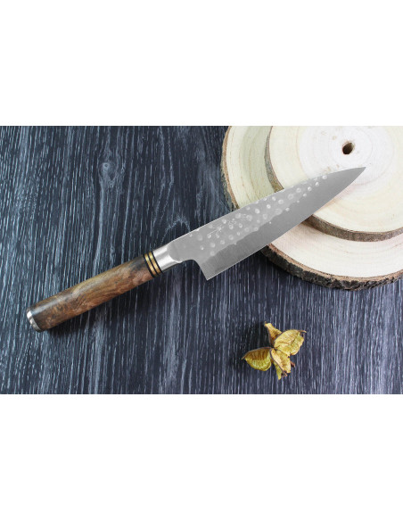 Takeshi Saji R2 Tsuchime 13cm handsmidd japansk universalkniv