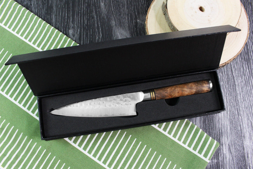 Takeshi Saji R2 Tsuchime 13 cm coltello universale forgiato a mano in Giappone