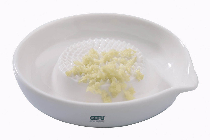 Gefu Puro keramisk ingefærrivjern - Diameter 10 cm