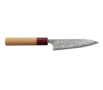 Yoshimi Kato 12 cm VG10 Damasco ciliegio nichel coltello universale giapponese a mano coltello universale