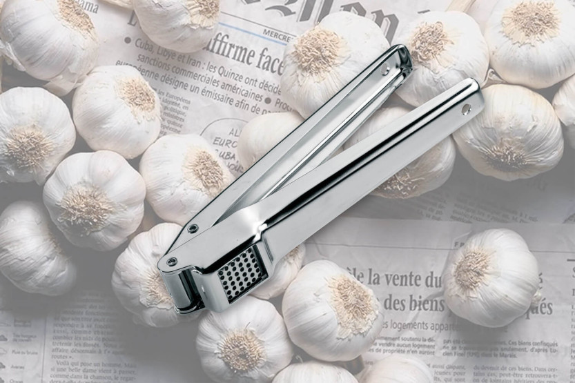 Gefu Garlic Presse-ail manuel tout inox