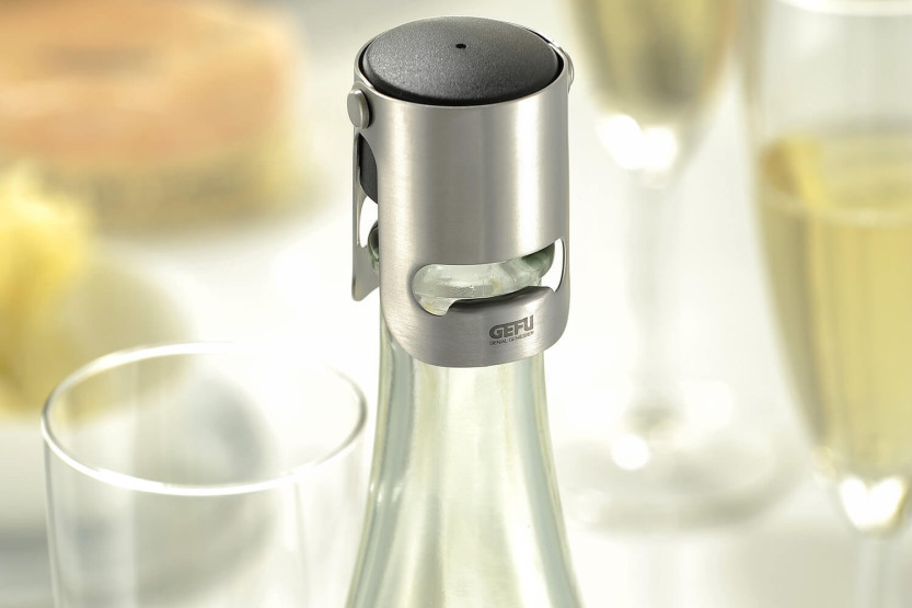 Gefu Sparky hermetisk champagneprop i rustfrit stål