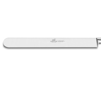 Ideal SABATIER coltello da prosciutto 100% acciaio inox forgiato rivetti in ottone lama da 30 cm 2