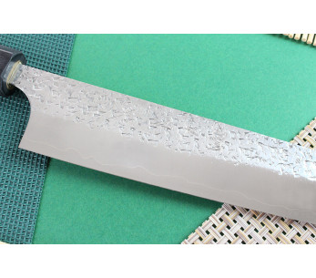 Gehamerd Japans sujihiki mes Yu Kurosaki Shizuku 27cm staal SG2 2