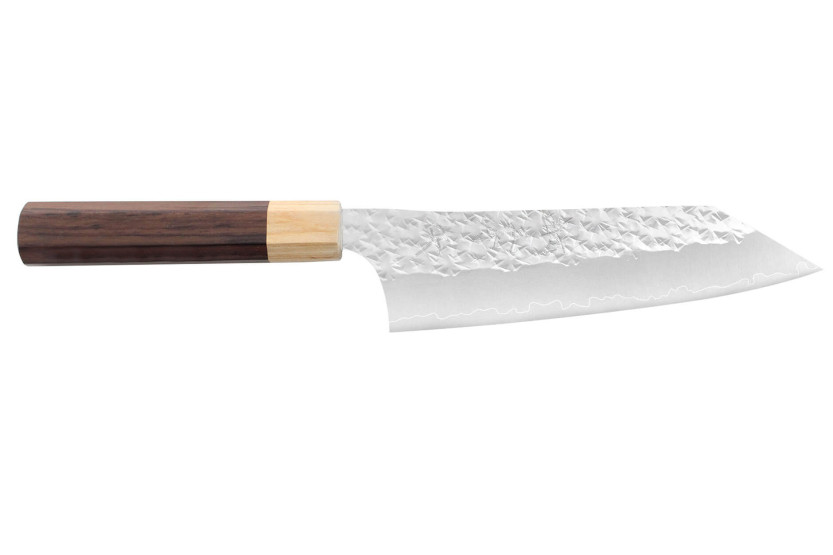 Yu Kurosaki senko 16.5cm SG2 steel artisanal hammered japanese bunka knife